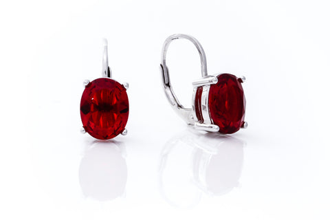 21ST1634 Ruby Earrings.